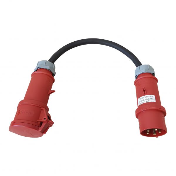 Adapterleitung Phasenwender CEE32A Mennekes
