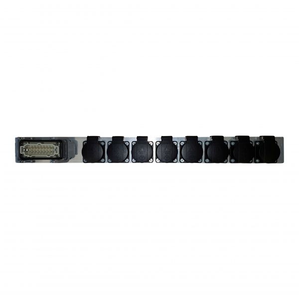 Splittbox 8x Schuko, HAN 16E IN