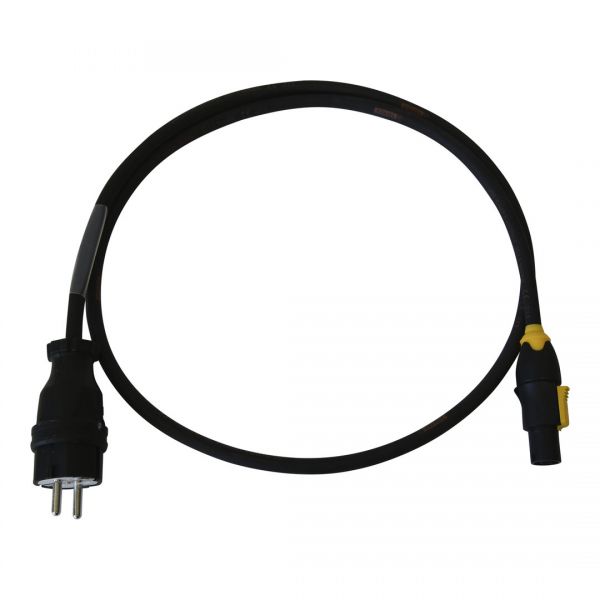 Powercon True1 | Titanex Kabel H07RN-F 3G1,5mm² (schwarz)