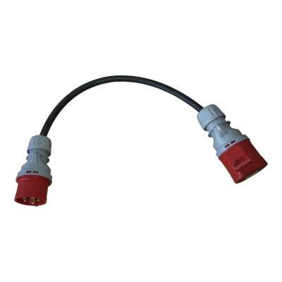 Adapter Perilex 16A Auf CEE 16A Kupplung – 0,5m Kabel Für Werkstatt & Baustelle
