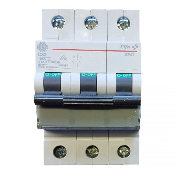 GE C32A Leitungsschutzschalter 3polig 566602
