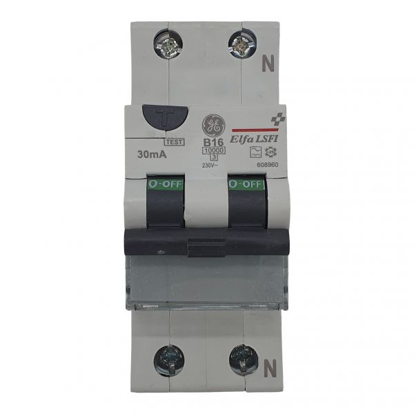 AEG LS-FI Schutzschalter B16A/0,03A 30mA RCD 1+N 607842