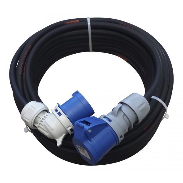 Kabel CEE 16A Titanex H07RN-F 3G2,5mm² PCE Winkelstecker